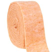 Product Felt Ribbon Orange 7.5cm 5m
