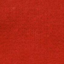 Product Felt ribbon red wool ribbon decorative ribbon W7/15cm L1m/1m set of 2