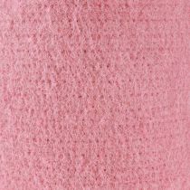 Product Felt ribbon, pot ribbon old pink 15cm 5m
