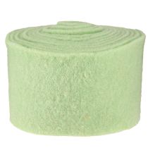 Product Felt Ribbon Pot Ribbon Light Green 15cm 5m