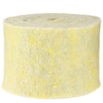 Product Felt ribbon wool ribbon pot ribbon decorative ribbon gray yellow 15cm 5m