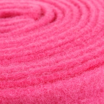 Felt ribbon pink 7.5cm 5m