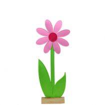 Felt flower pink 64cm