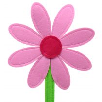 Felt flower pink 64cm