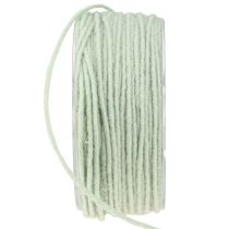 Product Felt cord wool thread wool cord wick thread mint 100m