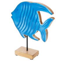Product Wooden fish figurine, maritime decoration, handmade table decoration for living room, 22cm