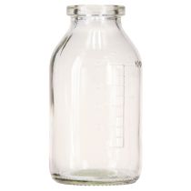 Product Bottles decoration glass mini vases tray metal round Ø11.5cm