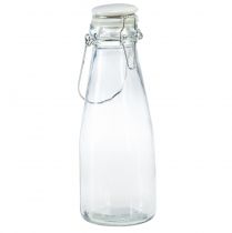 Product Bottles decorative glass bottle with cap Ø8cm 24cm