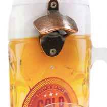 Product Wall bottle opener with collection container 30cm x 18cm