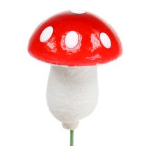 Fly agaric on a wire 2.2cm 100pcs