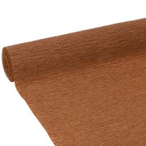 Product Florist crepe paper, brown, 50cm wide craft roll