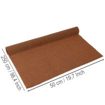 Product Florist crepe paper, brown, 50cm wide craft roll