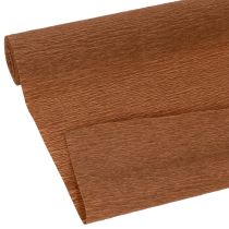 Product Florist crepe paper, brown, 50cm wide craft roll