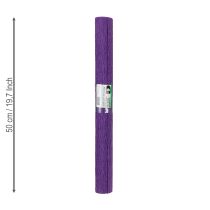 Product Florist crepe paper dark purple 50x250cm