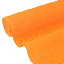 Product Florist crepe paper light orange 50x250cm
