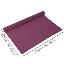 Product Florist crepe paper for decoration, purple, 50x250cm