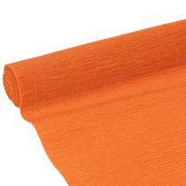 Product Florist crepe paper, orange roll, 50x250cm