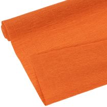 Product Florist crepe paper, orange roll, 50x250cm