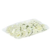 Product Foam Rose Ø7.5cm Cream 18 pcs
