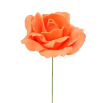 Product Foam Rose Ø 6cm Orange 27 pcs