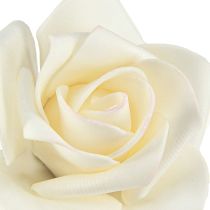 Product Foam roses Vanilla Artificial roses Ø6cm 27 pcs
