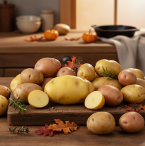 Product Potato artificial food dummy 12cm