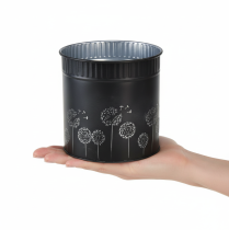 Product Dandelion flower pot, black, Ø15.5cm H15.5cm