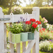 Product Hanging flower pot, balcony decoration, kitchen decoration, L26cm