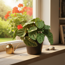 Product Peperomia Green Twist - Robust, decorative houseplant in a 20cm pot