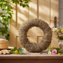 Product Natural material wreath, natural decorative wreath for DIY projects, 35cm