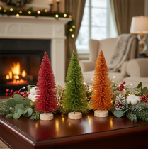 Product Artificial Christmas tree, decorative tree for table decoration, 31cm, 3 pieces