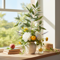 Product Artificial eucalyptus branch, natural green, decoration, 100cm