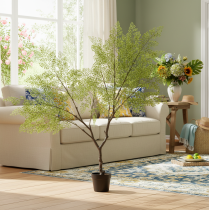 Product Artificial tree with delicate leaves, 120 cm