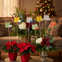 Product Plant markers gift set, wooden design, 31cm, 12 pieces