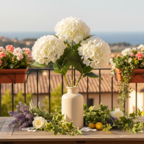 Product Artificial Hydrangea Long-Stemmed Artificial Flower 60cm