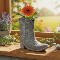 Product Decorative Cowboy Boots Planting Shoes 24cm