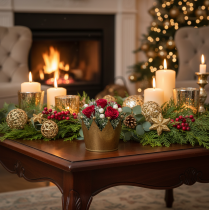 Product Decorative crown for table decoration and Christmas, 11cm