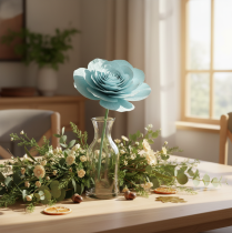 Product Florist crepe paper 50x250cm blue for decoration