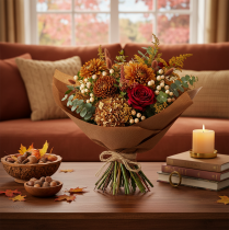 Product Florist crepe paper, brown, 50cm wide craft roll