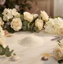 Product Decorative granules, glass granules, decorative sand 1-2mm, mother-of-pearl, 2kg