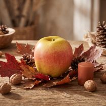 Product Decoration apple yellow and red decorative fruit food dummy Ø9cm