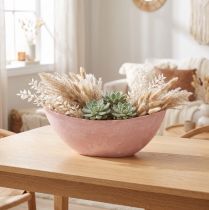 Product Decorative bowl plant bowl pink 34cm x 11cm H11cm