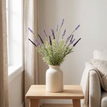Product Lavender Decoration Artificial Bunch Artificial Plants Purple 36cm