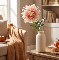 Product Chrysanthemum flower branch pink artificial 64cm