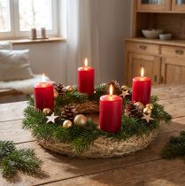 Product Straw wreath straw wreaths for wreaths and Advent wreaths 25/6cm 2pcs