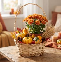 Product Gift basket approx. 30cm x 23cm, light-colored
