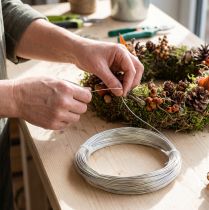 Product Flexible decorative aluminum wire for crafting and floristry ideas