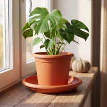 Product Coaster "Linda" Ø28cm terracotta