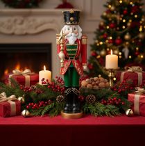 Product Nutcracker Decorative Figurine Festive Christmas Decoration 59cm