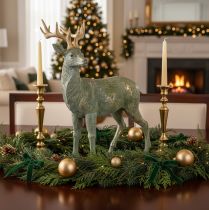 Product Deer figurine, decorative, standing, detailed, 43cm